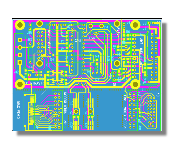 iMac Video Controls PCB